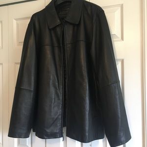 Mens leather jacket